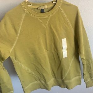 Army Green Crew Sweatshirt